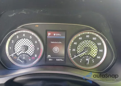 2020 Hyundai Veloster 2.0 Premium z USA, uszkodzony, nr VIN KMHTG6AF9LU024708